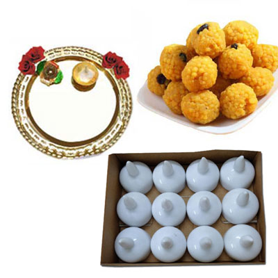 "Pooja Thali Combo - code PT07 - Click here to View more details about this Product